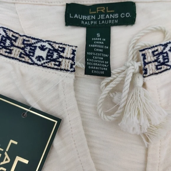 Ralph Lauren Jeans Co top NWT S - Picture 3 of 6